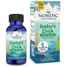 Nordic Naturals Baby's DHA wegetariańskie ekologiczne kwasy Omega-3 dla dzieci 30 ml