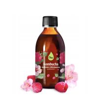 Olini Kombucha malinowo-hibiskusowa z probiotykami 250 ml