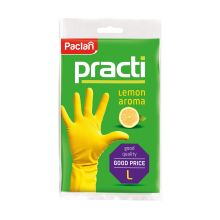 Paclan Rękawice Gumowe zapachowe rozmiar L 2 sztuki