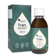 Aliness Tran olej z dorsza SENIOR + D3 4000 IU 200 ml