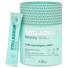 Aura Herbals Colladrop Beauty kolagen HMG 10000 mg Mojito saszetki 30 sztuk