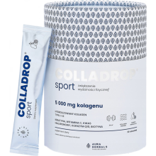 Aura Herbals Colladrop Sport kolagen morski 5000 mg saszetki 30 sztuk