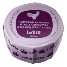 EdRED Kurczak W Sosie Pieczarkowym Z Kaszą Gryczaną 300 g