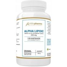 Altopharma Alpha Lipoic Acid ALA 200 mg 120 kapsułek