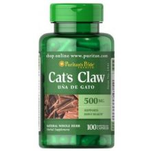 Puritan's Pride Cat's Claw (Koci Pazur) 500 mg 100 kapsułek