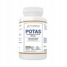 Altopharma Potas 350 mg 120 vege kapsułek