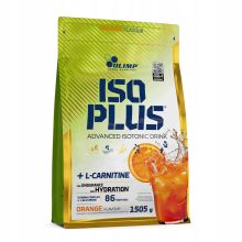 Olimp Iso Plus Izotonik 1505 g o smaku pomarańczowym