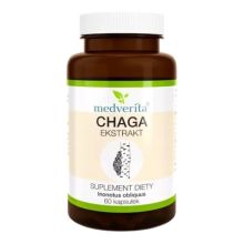 Medverita CHAGA ekstrakt 400 mg 60 kapsułek