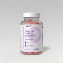 Labify Creatine Gummies żelki z kreatyną 60 żelek o smaku truskawkowym