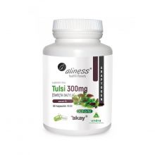 Aliness Tulsi 300 mg (Święta bazylia) extract 90 kapsułek wegańskich