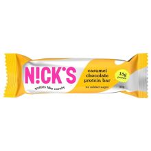 Nick's Caramel Chocolate Protein Bar 50g