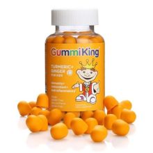 GUMMIKING Turmeric + Ginger for Kids - Kurkuma Imbir dla dzieci 60 żelek