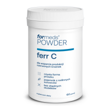 Formeds Powder Ferr C Żelazo plus witamina C w proszku 60 porcji