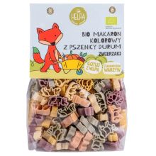 Helpa BIO Kolorowy Makaron Zwierzaki 250 g