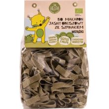 Helpa BIO Makaron Jasny Orkiszowy ze Szpinakiem Wstążki 250 g