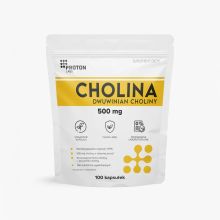 Proton Labs Cholina 500mg dwuwinian choliny 100 kapsułek