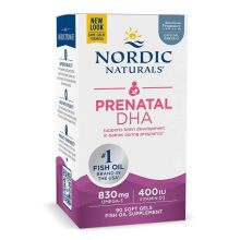 Nordic Naturals Prenatal DHA z witaminą D3 180 miękkich kapsułek bez smaku