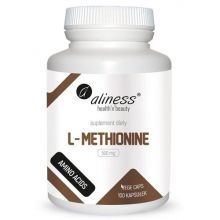 Aliness L-Methionine (L-Metionina) 100 kapsułek wegańskich