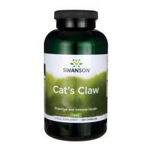 Swanson Cat's Claw (Koci Pazur, Vilcacora) 500 mg 250 kapsułek