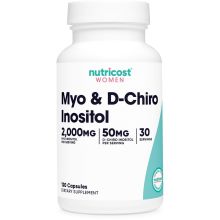 NUTRICOST Myo- i D-Chiro Inozytol dla kobiet 120 kapsułek