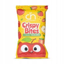 Crispy Naturals Crispy Bites Jabłko suszone o smaku truskawek płatek 14 g