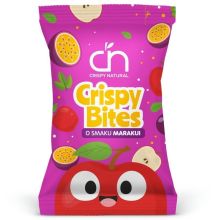 Crispy Naturals Crispy Bites Jabłko suszone o smaku marakui płatek 14 g