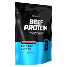 BioTech USA Beef Protein 500g o smaku truskawkowym