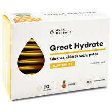 Aura Herbals Great Hydrate 10 saszetek o smaku ananasowym