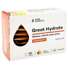 Aura Herbals Great Hydrate 10 saszetek o smaku mango-marakuja