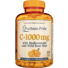 Puritan's Pride Witamina C-1000 z bioflawonoidami 1000 mg 250 tabletek