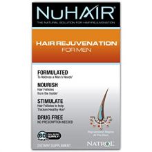 Natrol NuHair Hair Rejuvenation for Men (dla mężczyzn) 60 tabletek