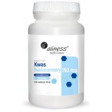 Aliness Kwas hialuronowy 150 mg 100 tabletek wegańskich