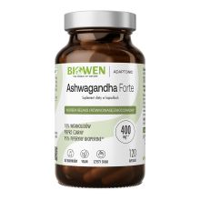 Biowen Ashwagandha 400 mg + 10% witanolidów 40 mg 120 kapsułek