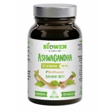 Biowen Ashwagandha 400 mg + 10% witanolidów 40 mg 120 kapsułek