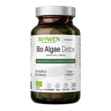 Biowen BIO Algae Detox chlorella spirulina 500 mg 240 tabletek