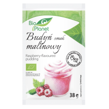 Bio Planet Budyń O Smaku Malinowym BIO 38 g