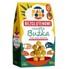 Malu Food Ciastka Buźka Bez Cukru Bezglutenowe 100 g