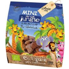 Bio Ania Ciastka Kakaowe Mini Jungle BIO 100 g