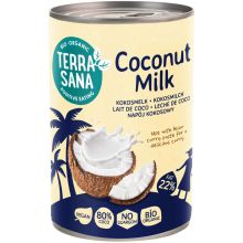Terrasana Coconut Milk Napój Kokosowy 22% tłuszczu BIO 400 ml