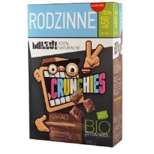 Milzu Crunchies Żytnio-Owsiane Kakaowe BIO 450 g