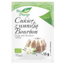 Bio Planet Cukier Z Wanilią Bourbon BIO 15 g