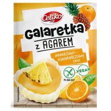 Celiko Galaretka Z Agarem Ananas-Pomarańcza Bezglutenowa 45 g