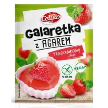 Celiko Galaretka Z Agarem O Smaku Truskawkowym Bezglutenowa 45 g