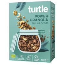 Turtle Granola Orzechy Nasiona Bezglutenowa BIO 350 g