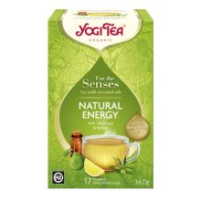 Yogi Tea Herbata Biała Dla Zmysłów Naturalna Energia BIO (17 x 2 g) 34 g