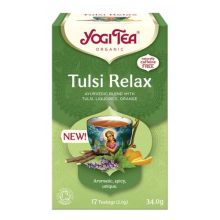 Yogi Tea Herbatka Ajurwedyjska Tulsi Relax BIO (17 x 2 g) 34 g