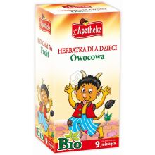 Apotheke Herbatka Dla Dzieci - Owocowa Po 9 Miesiącu BIO 40g (20x2g)