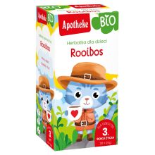 Apotheke Herbatka Dla Dzieci Rooibos Po 3 Roku Życia BIO 30g (20x1,5g)