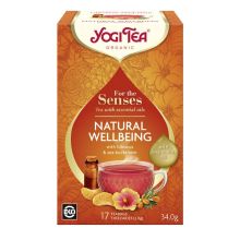 Yogi Tea Herbatka Dla Zmysłów Na Dobre Samopoczucie Mandarynka BIO 34g (17x2g)