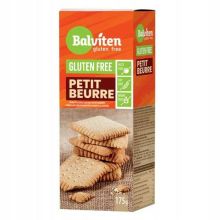 Balviten Herbatniki Petit Beurre Bez Dodatku Cukru Bezglutenowe 175 g